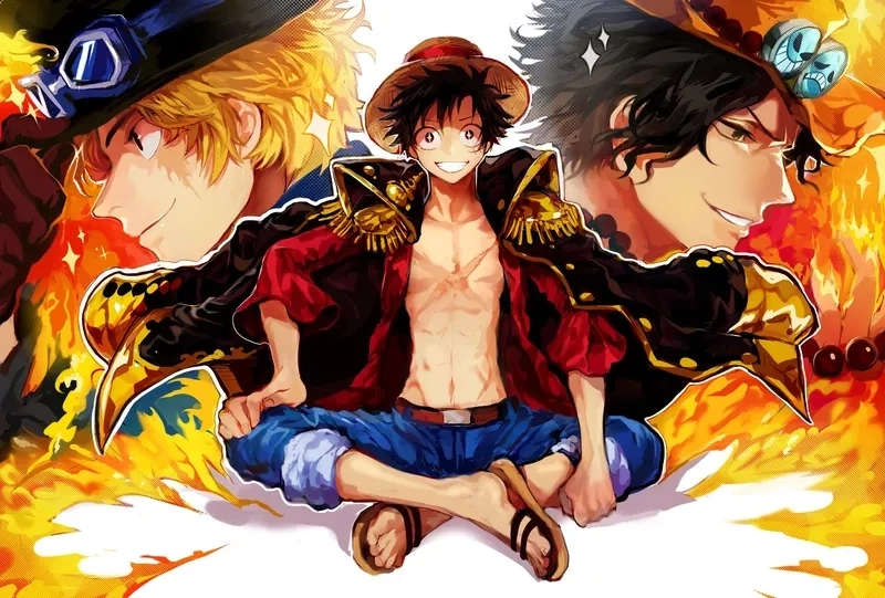 Ace x Luffy x Sabo gắn kết bằng tình anh em sâu sắc