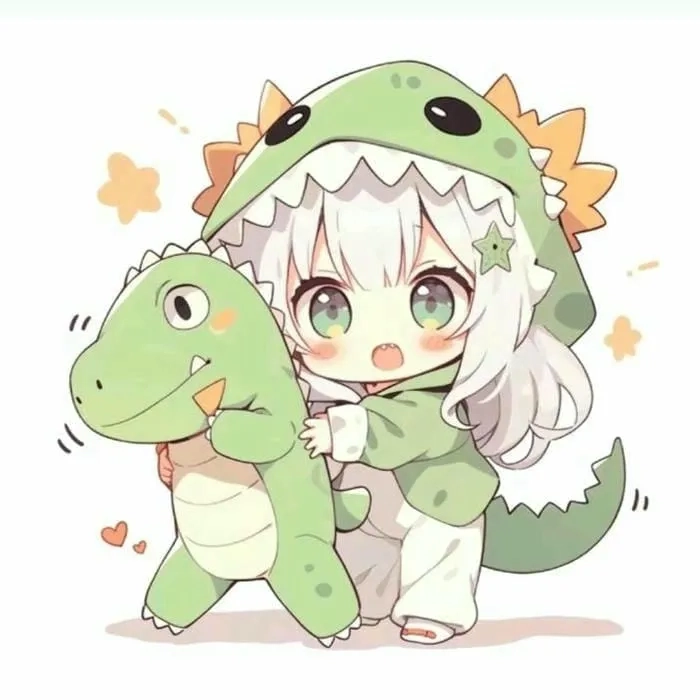 Ảnh anime nữ cute chibi dành riêng cho fan thích phong cách chibi