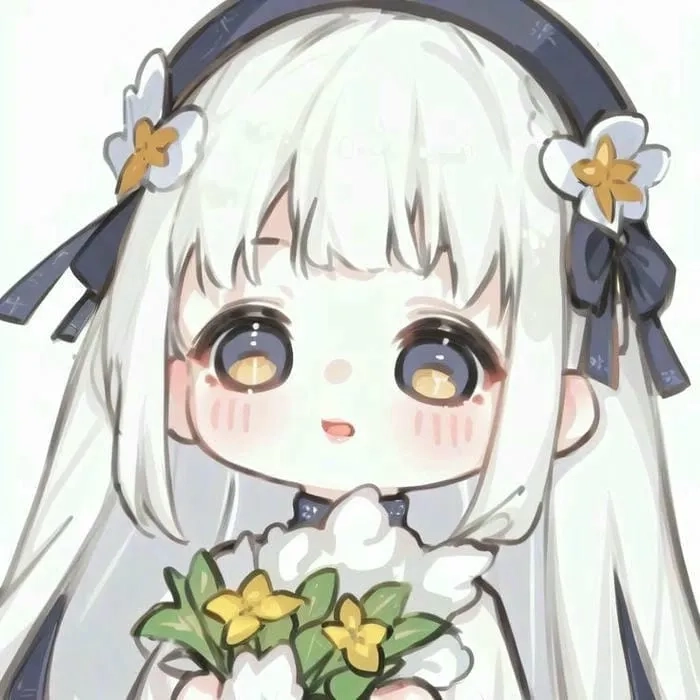 Ảnh anime nữ cute đơn giản nhưng đầy sức hút