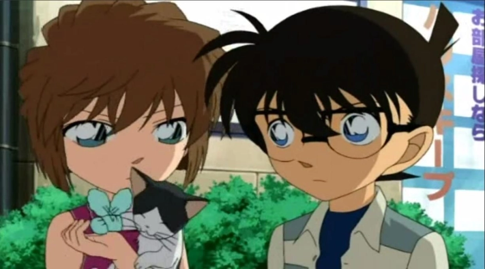 Ảnh Conan và Haibara ngầu lòi khiến bạn thích