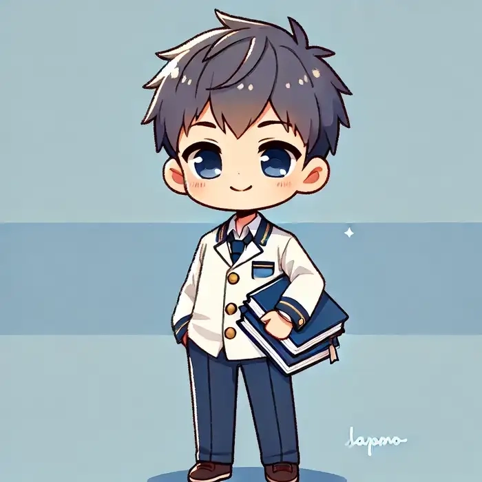 Anime cute chibi nam dễ thương cuốn hút