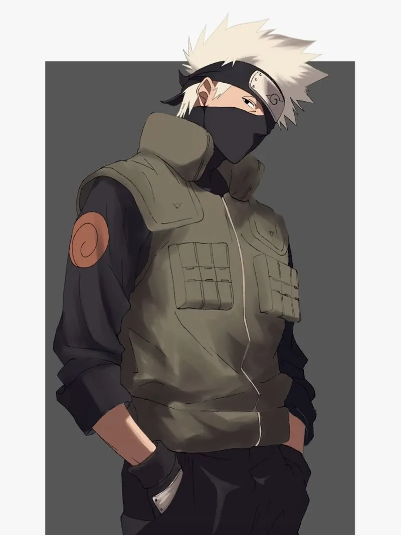 Anime Kakashi sống động khiến bạn thích