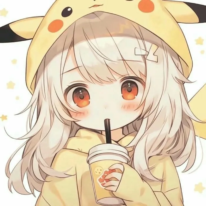 Anime nữ chibi siêu dễ thương với nét vẽ ngộ nghĩnh