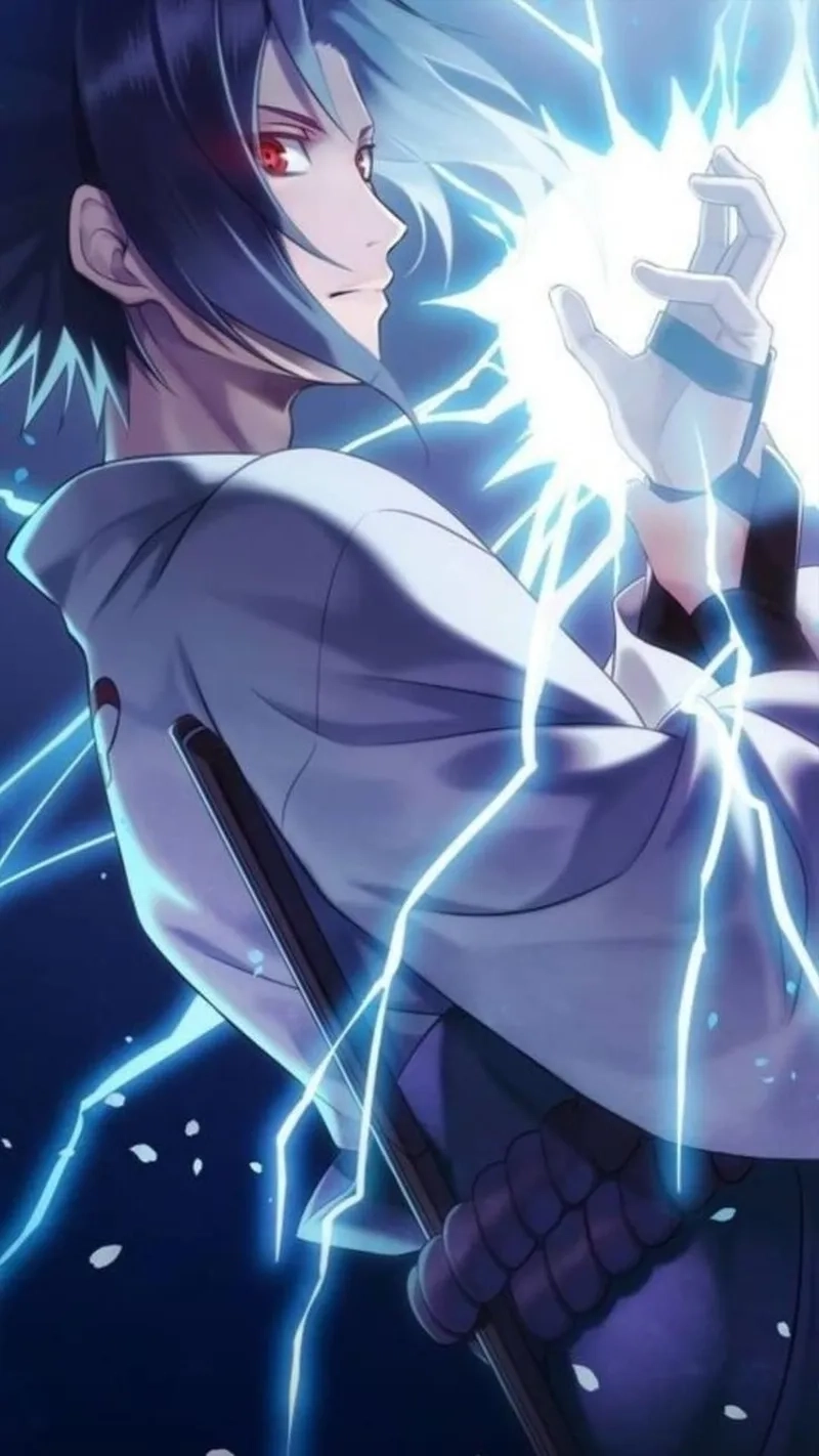 Anime Sasuke sống động thu hút ánh nhìn
