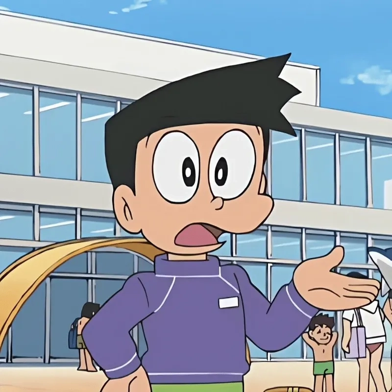 Anime Suneo sống động khiến bạn thích thú