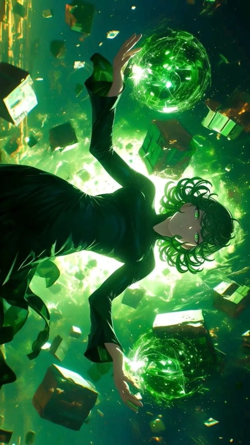 Anime Tatsumaki sống động thu hút ánh nhìn