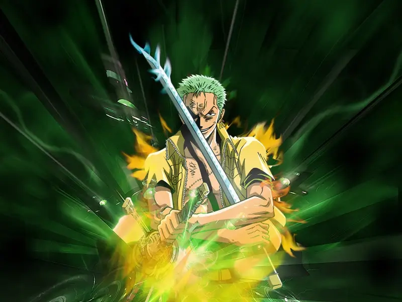 Anime Zoro rực rỡ khiến bạn thích thú