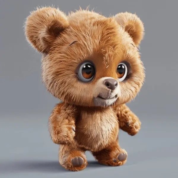 Avatar ảnh gấu nâu cute chibi dành cho ai yêu phong cách ngọt 