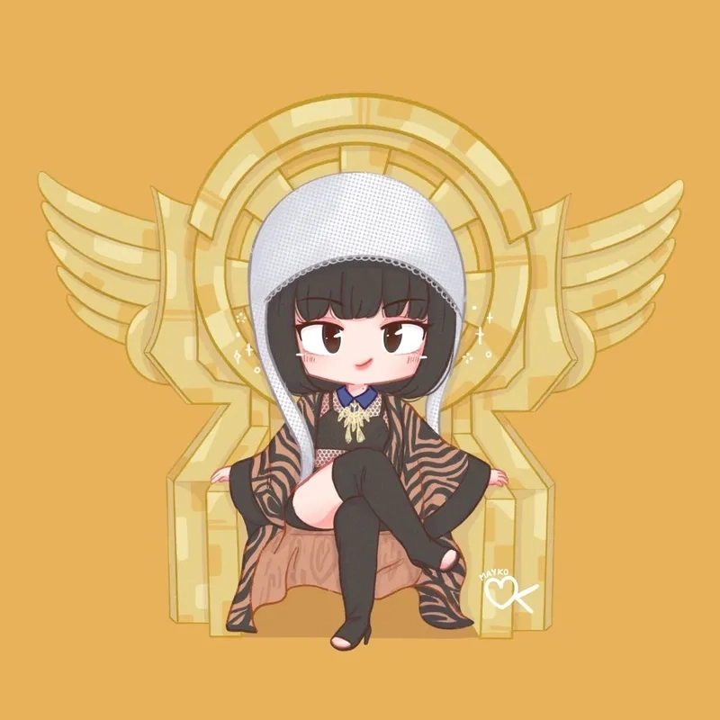 Bộ sưu tập Lisa chibi cute dành riêng cho tín đồ dễ thương