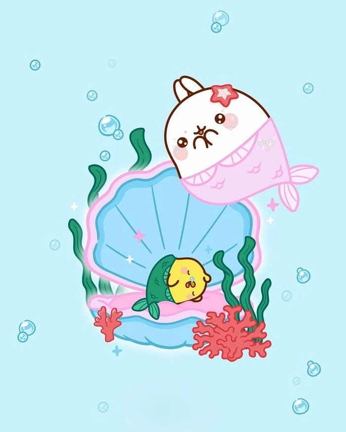 Bộ sưu tập sticker thỏ cute hình chibi siêu đáng yêu