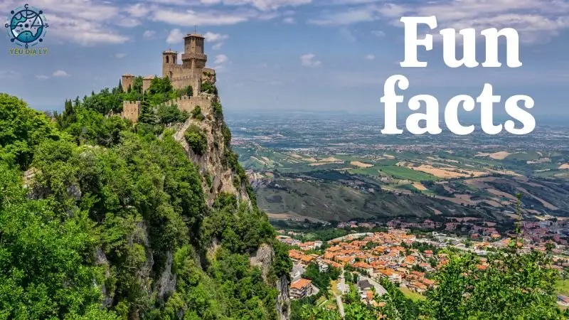 Các sự thật thú vị về quốc gia San Marino Các sự thật thú vị về quốc gia San Marino