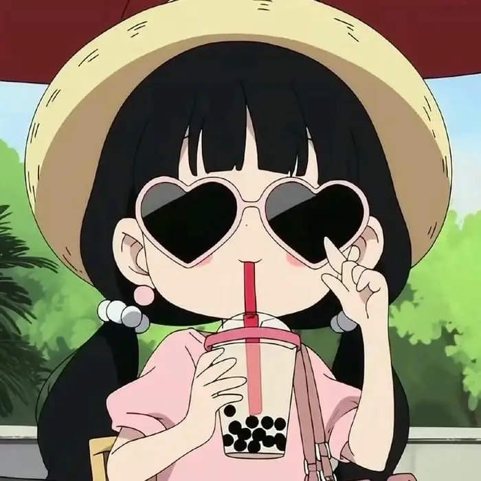 Avatar anime chibi girl cute dễ vẽ đáng yêu vô đối