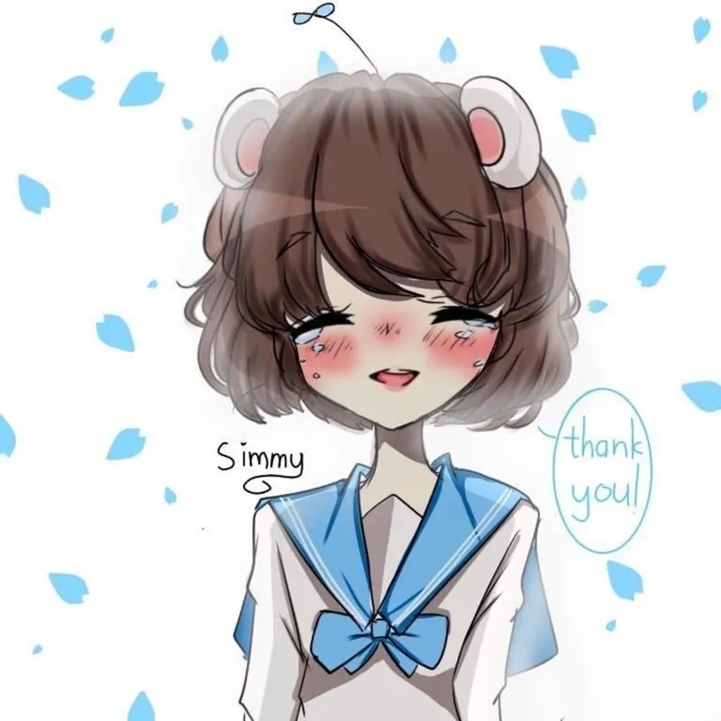 Chibi cute ảnh simmy đáng yêu phù hợp mọi lứa tuổi