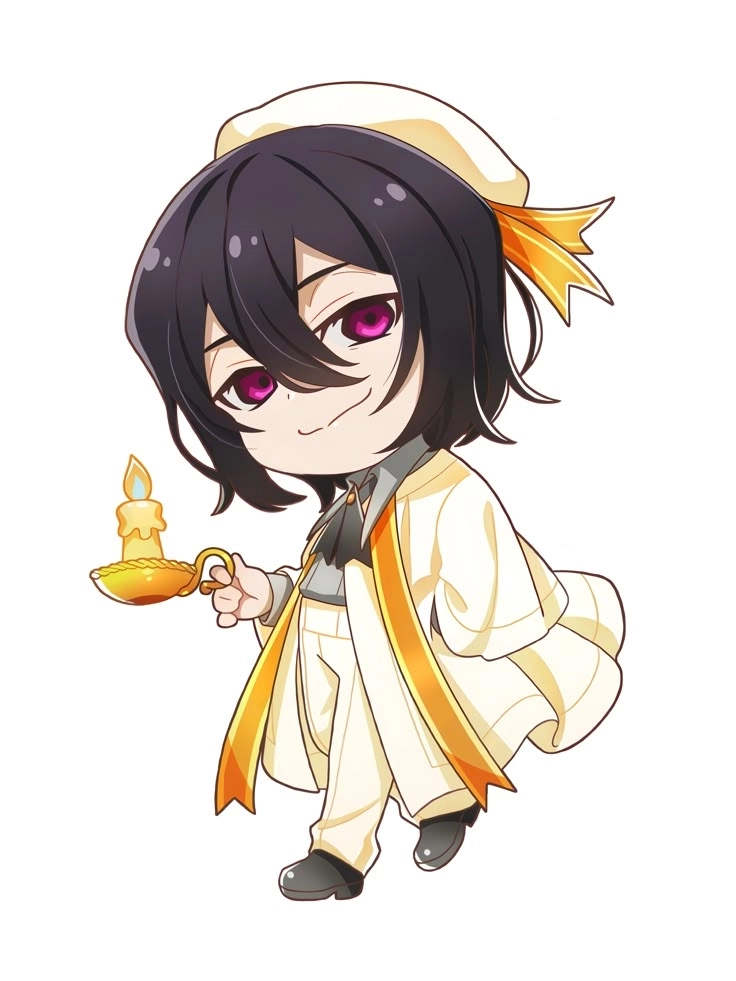 Chibi Fyodor giữ nguyên vẻ tinh anh trong tạo hình dễ thương