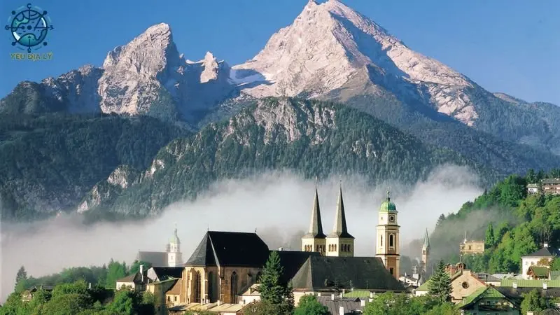 Dãy núi Alps ở phía Nam nước Đức Dãy núi Alps ở phía Nam nước Đức