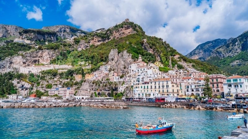 Du lịch đường biển Amalfi 