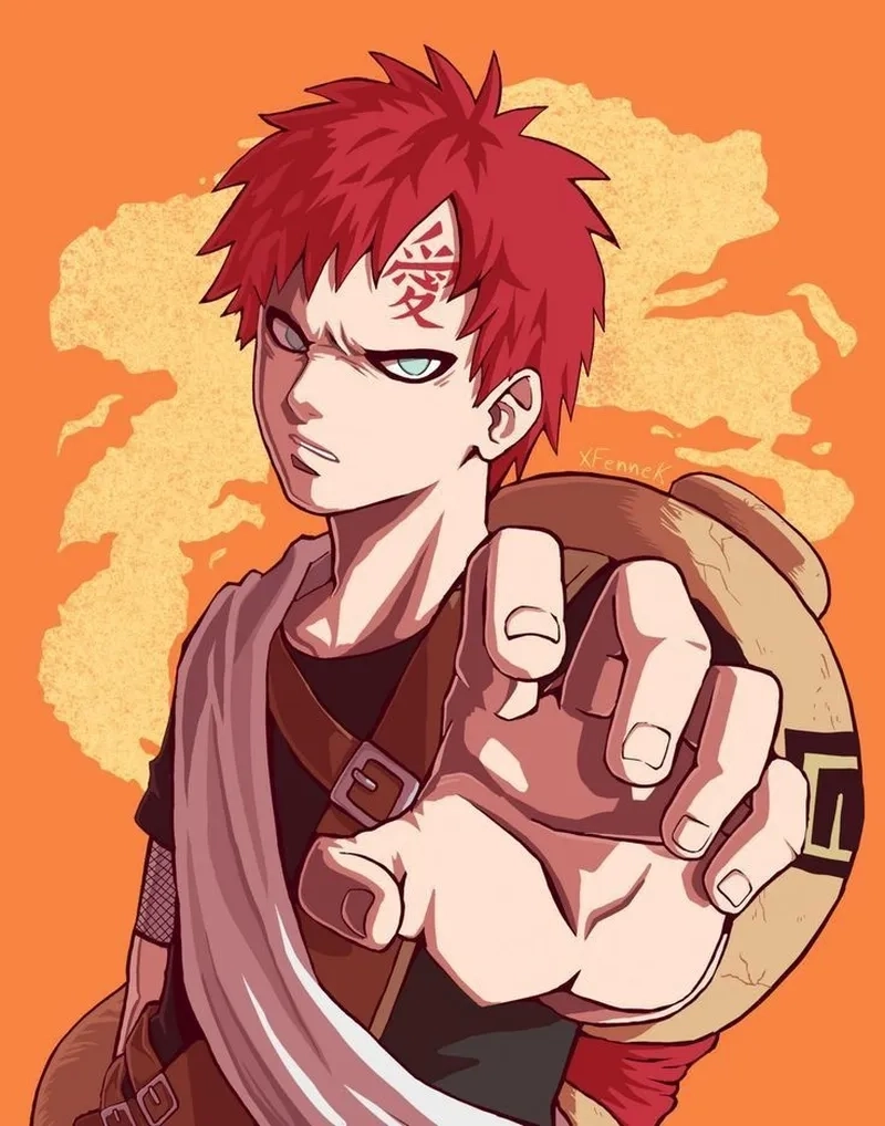 Gaara manga sống động thu hút ánh nhìn