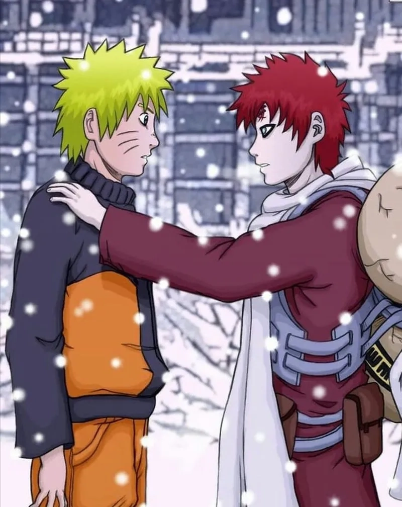 Gaara × Naruto rực rỡ mang lại niềm vui