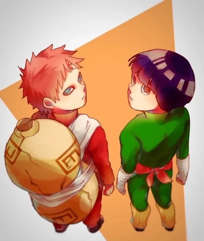 Gaara x Lee ngọt ngào rực rỡ làm bạn thích