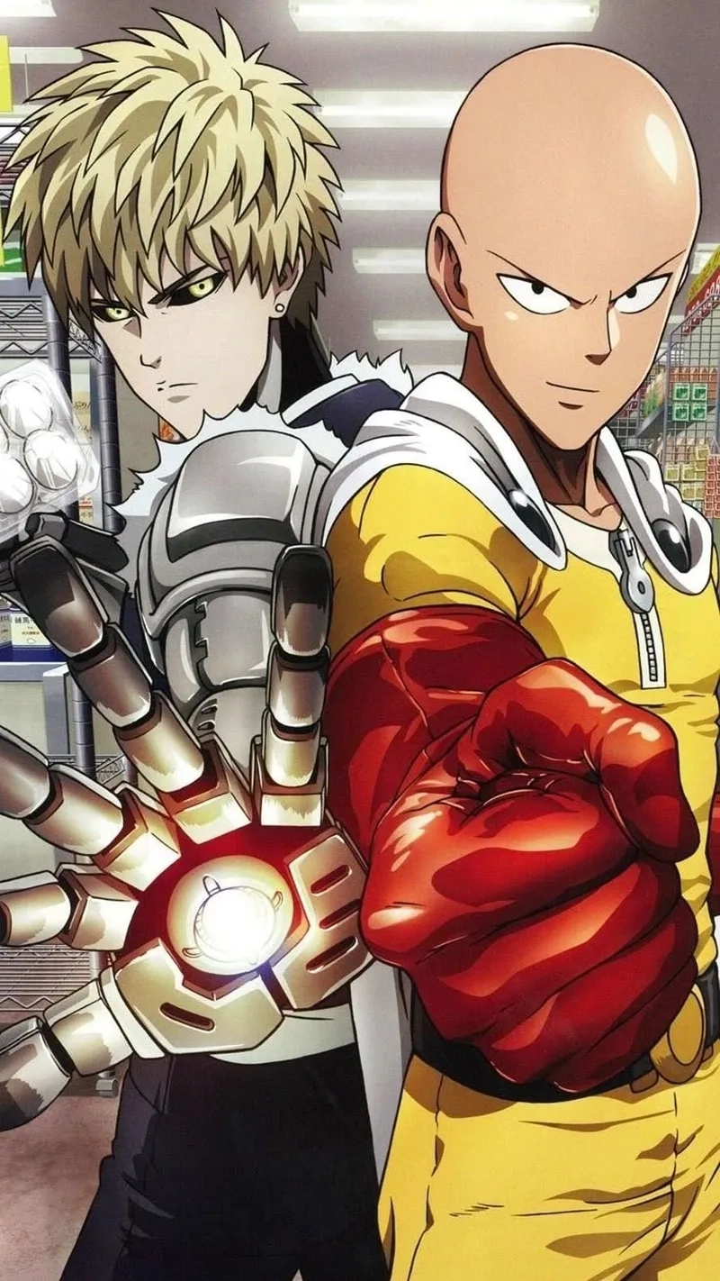 Genos x Saitama ngọt ngào rực rỡ khiến bạn thích