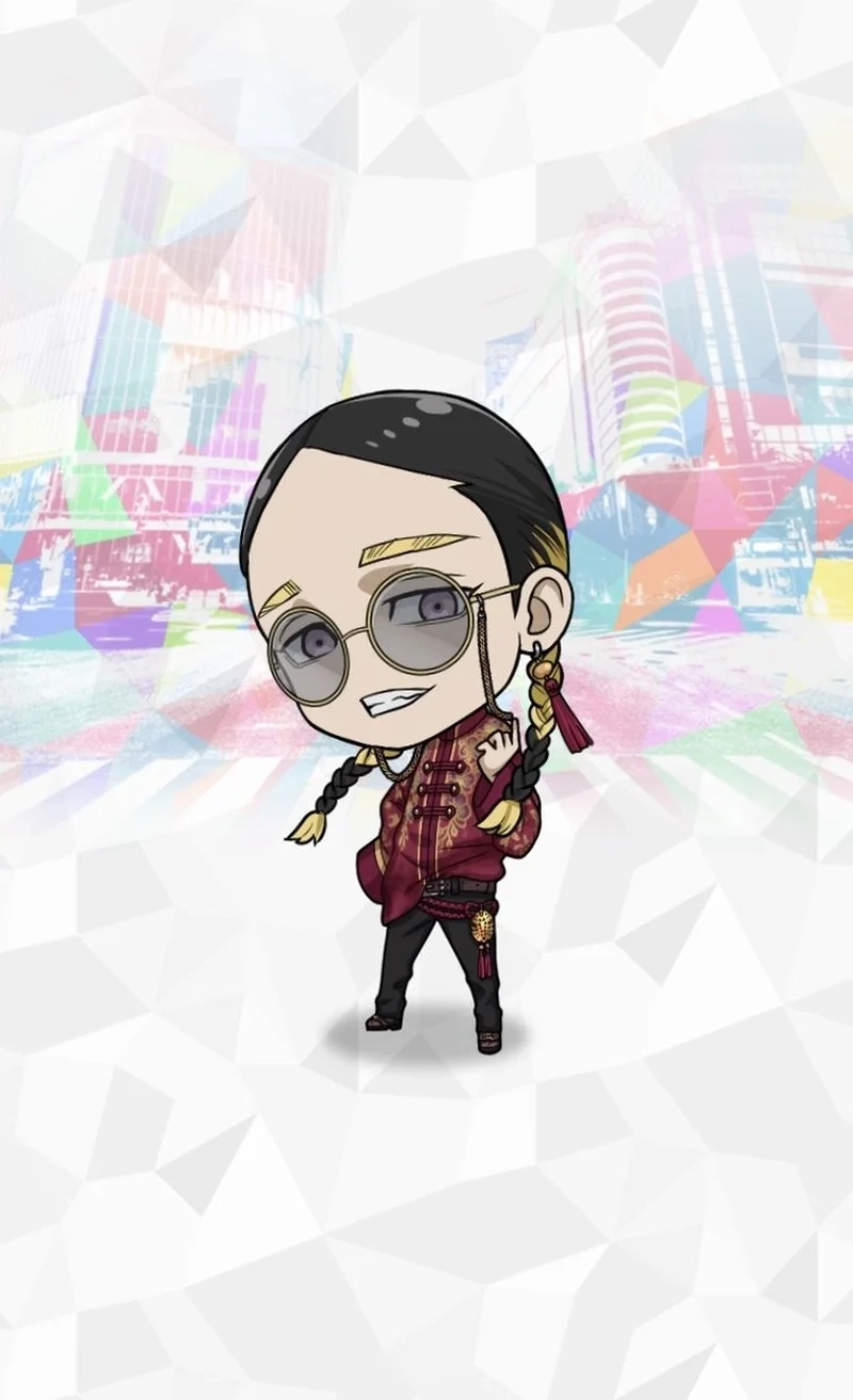 Hình ảnh Haitani chibi hút fan bởi nét dễ thương