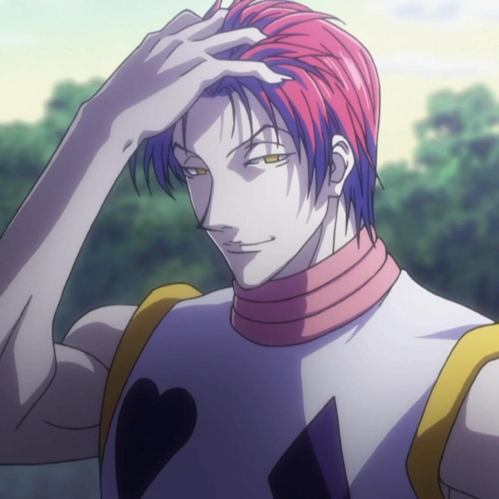 Hình ảnh Hisoka hunter x hunter cuốn hút với ánh mắt sắc lạnh