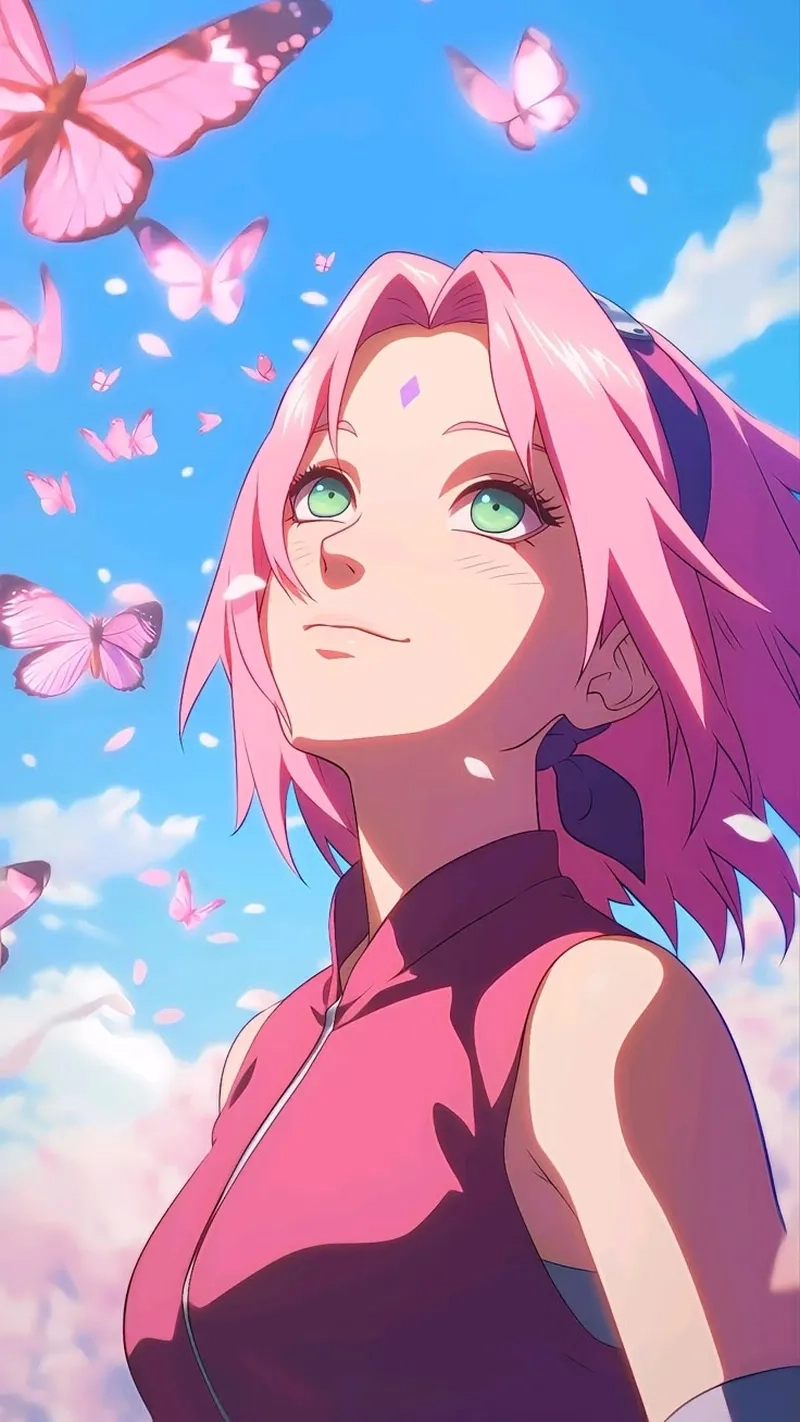 Hình ảnh Sakura Haruno rực rỡ làm bạn thích