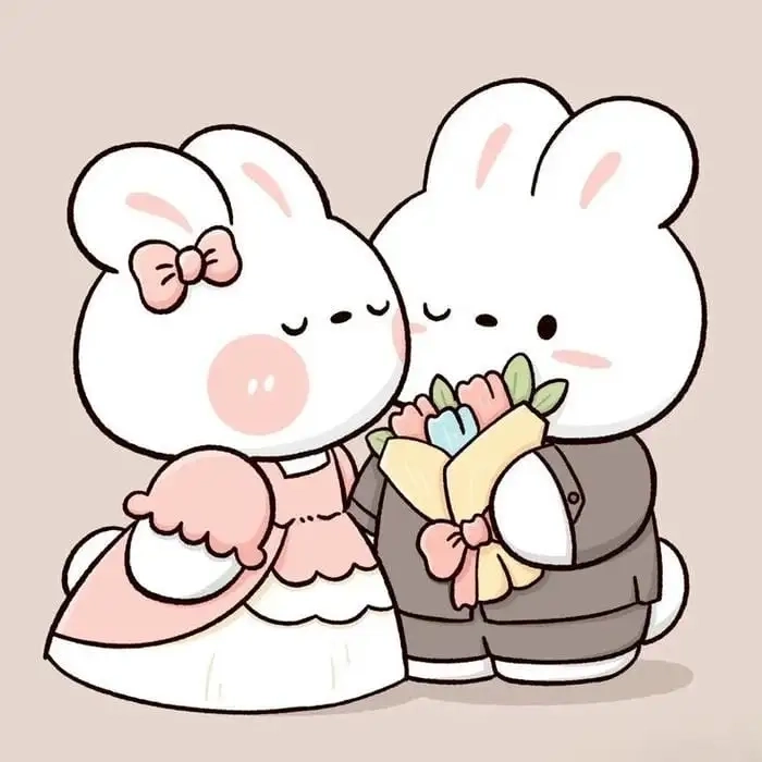 Hình con thỏ cute cực kỳ đáng yêu khiến ai cũng tan chảy