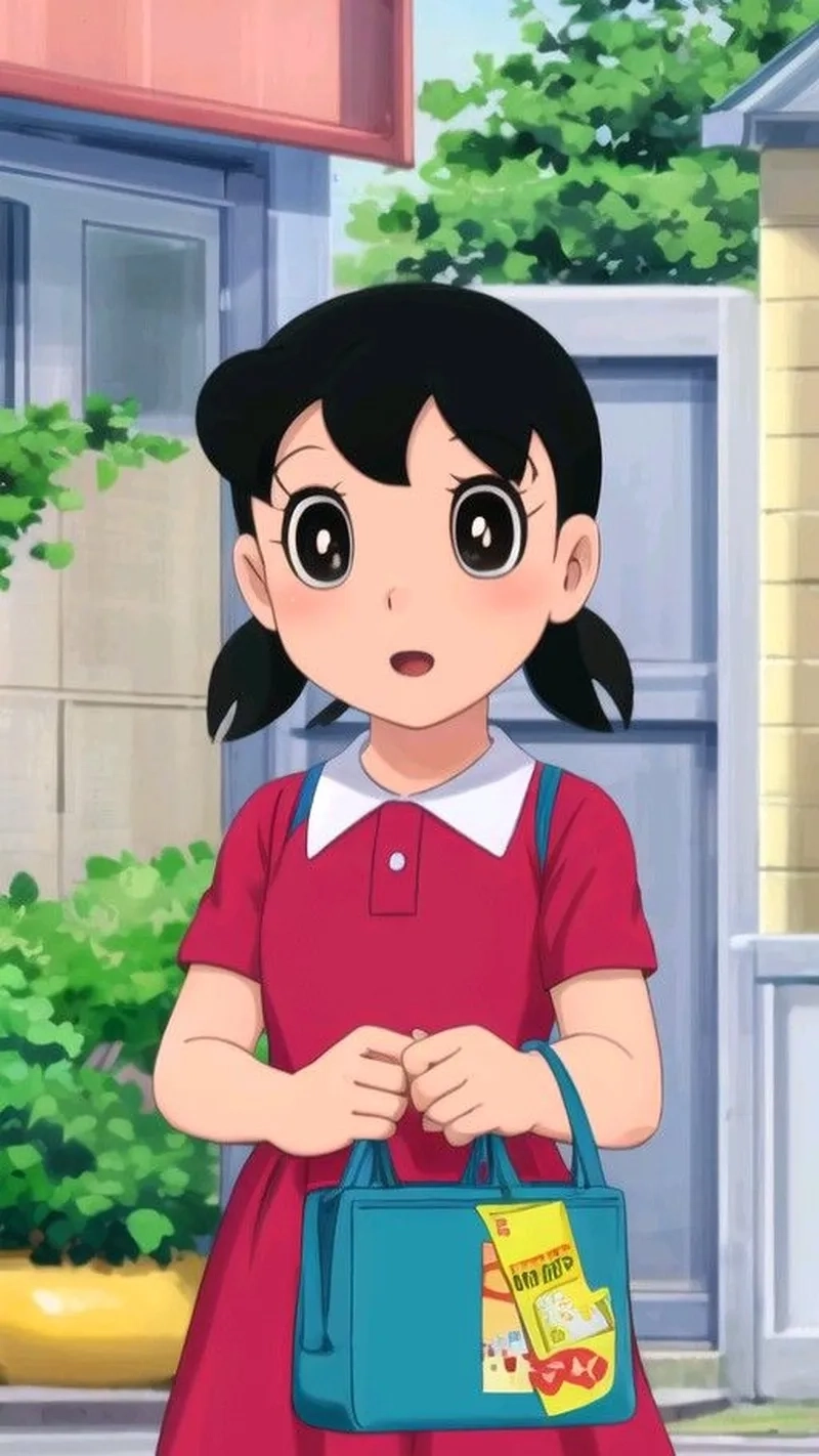 Hình nền Shizuka cute rực rỡ tô điểm màn hình