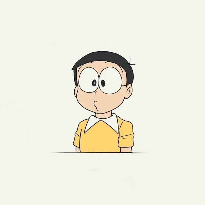 Hình Nobita cute khiến bạn yêu ngay