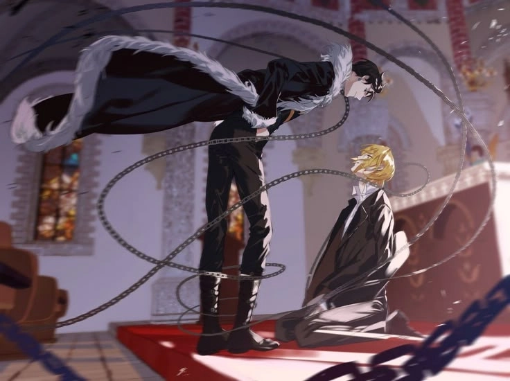 Hxh kurapika x Chrollo tái hiện xung đột sâu sắc trong nội tâm