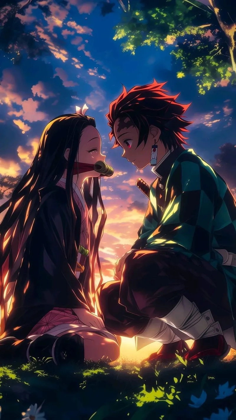 Inosuke x Nezuko gây ấn tượng bởi sự hoang dã và ngây thơ kết hợp
