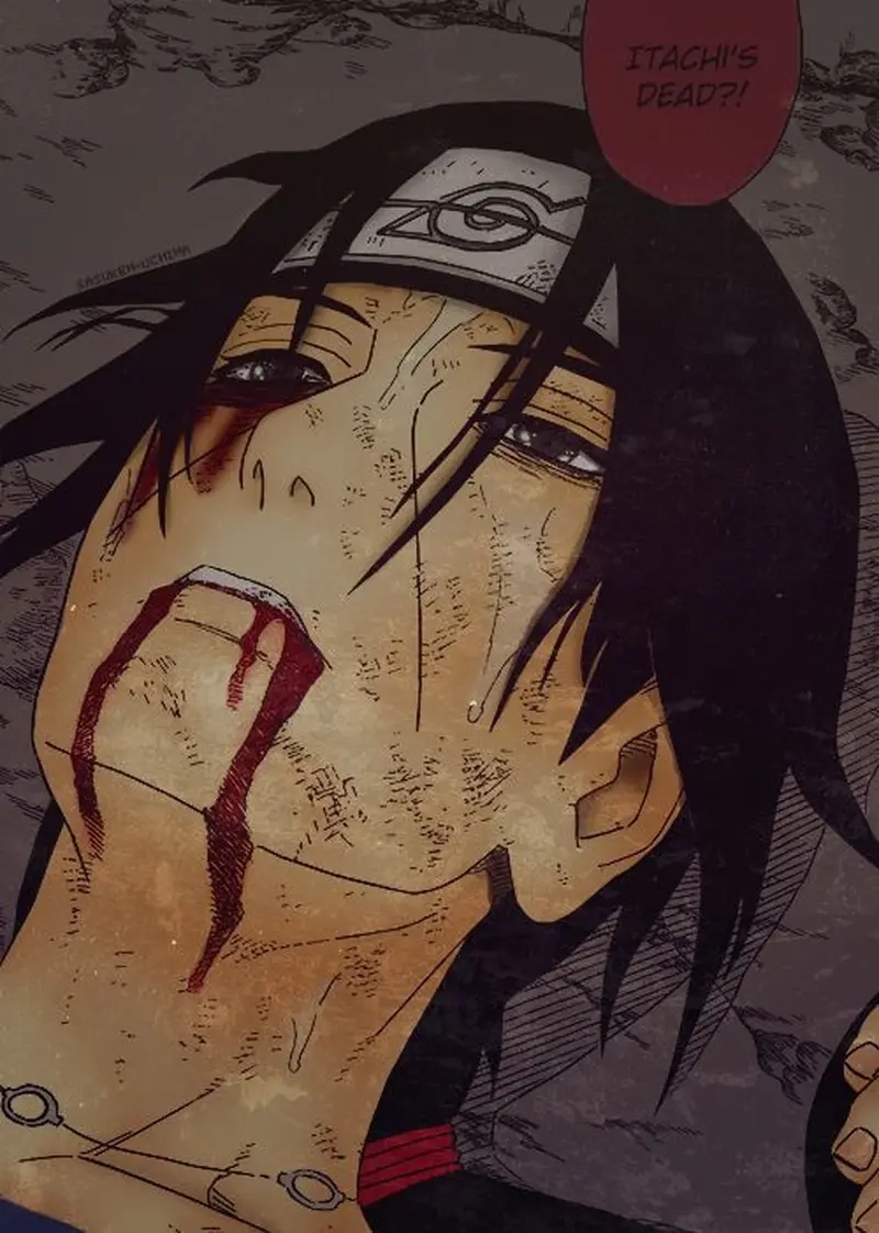 Itachi chết rực rỡ làm bạn ấn tượng