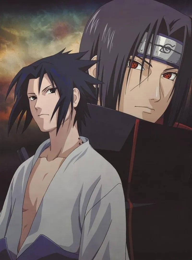 Itachi x Sasuke thể hiện mối quan hệ anh em đầy nước mắt và sự đối đầu