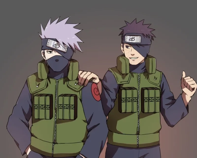 Kakashi Obito rực rỡ khiến bạn thích ngay