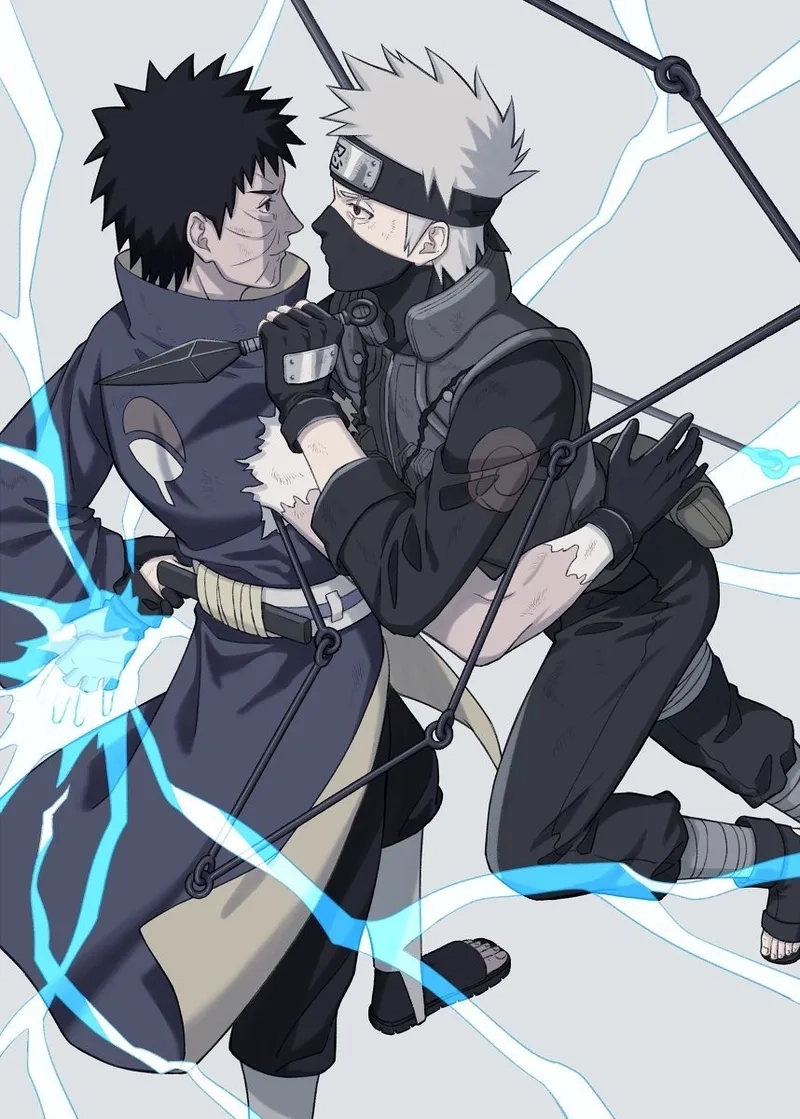 Kakashi x Obito manga sống động khám phá