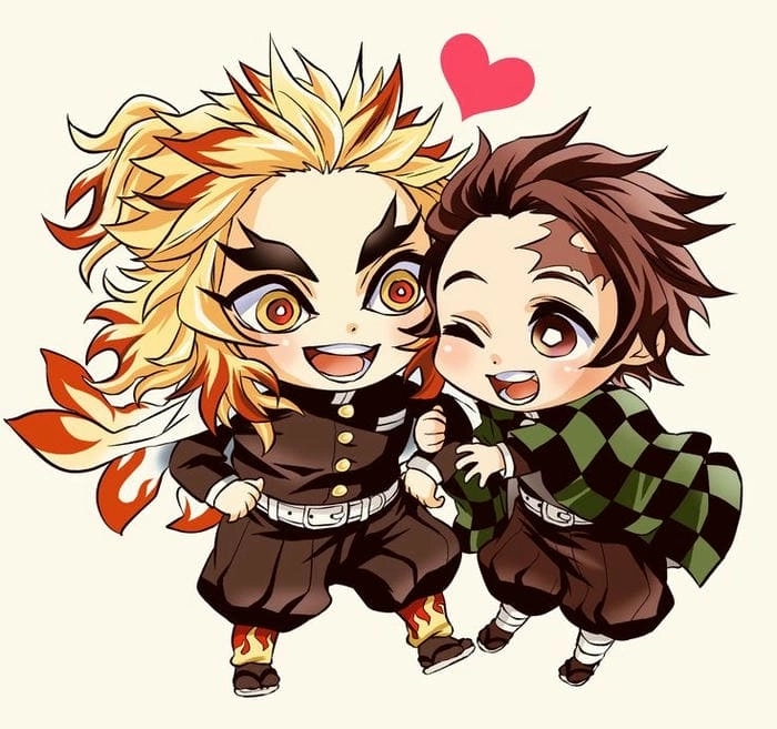 Khám phá phong cách Rengoku chibi dibujo đậm chất nghệ thuật