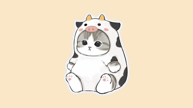 Khám phá thế giới sticker vẽ mèo chibi cute độc đáo năm 2026