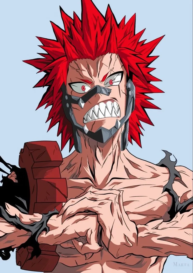 Kirishima Eijiro luôn tỏa sáng với tinh thần đồng đội tuyệt vời