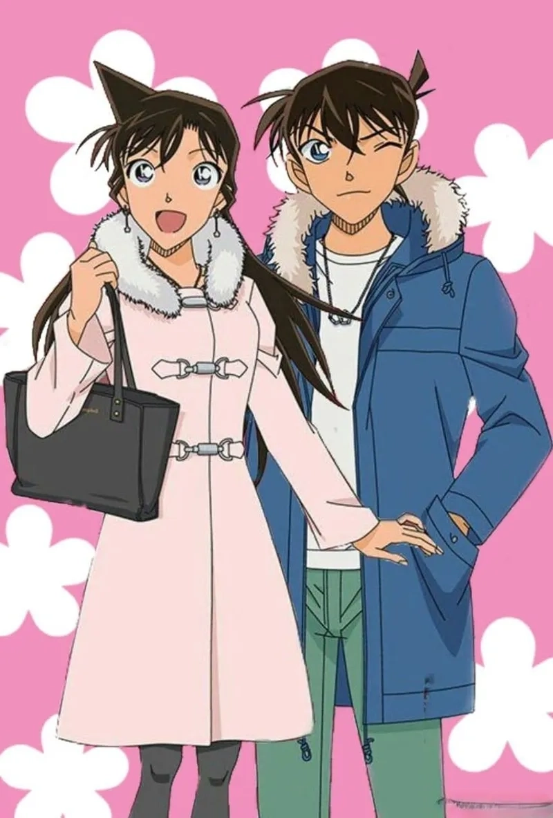 Kudo Shinichi và Ran Mori là cặp đôi được yêu thích nhất trong truyện