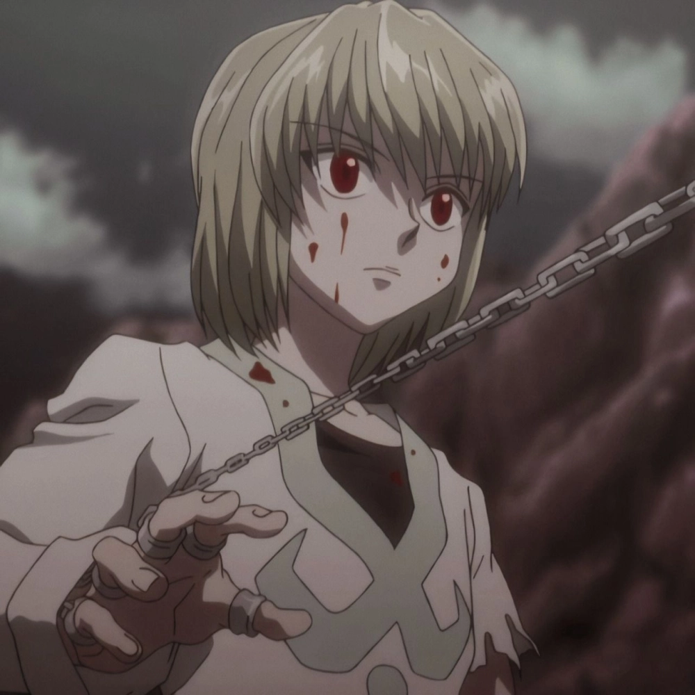 Kurapika manga xuất hiện với ánh mắt rực đỏ đầy cảm xúc