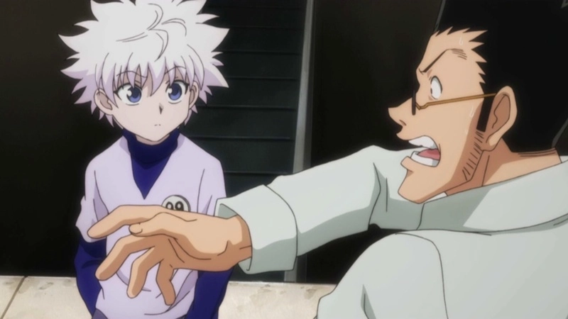 Leorio manga được khắc họa rõ nét với tính cách mạnh mẽ