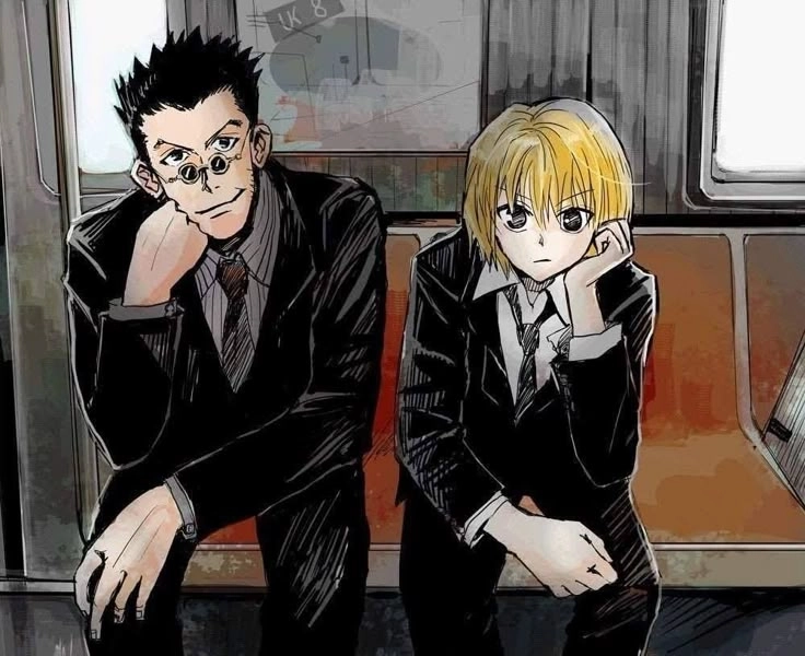 Leorio x Kurapika comic được vẽ với nét cảm xúc chân thật
