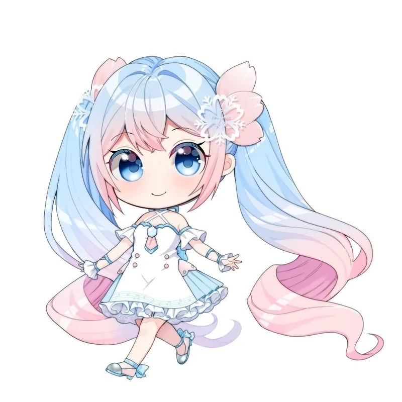 Lưu về loạt hình ảnh cute chibi hấp dẫn cho fan nữ