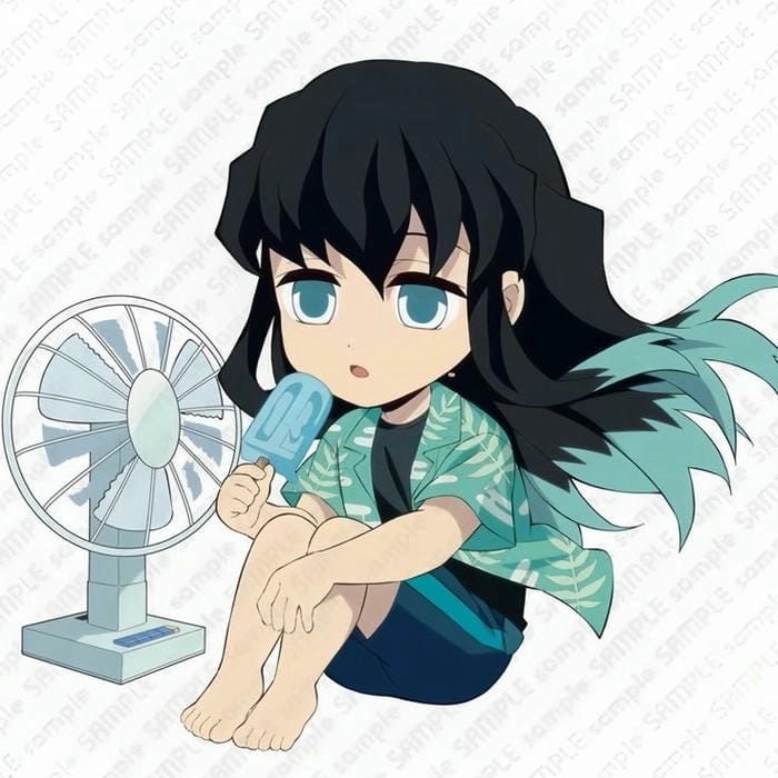 Mô hình muichirou chibi đáng yêu để trưng bày hoặc sưu tầm