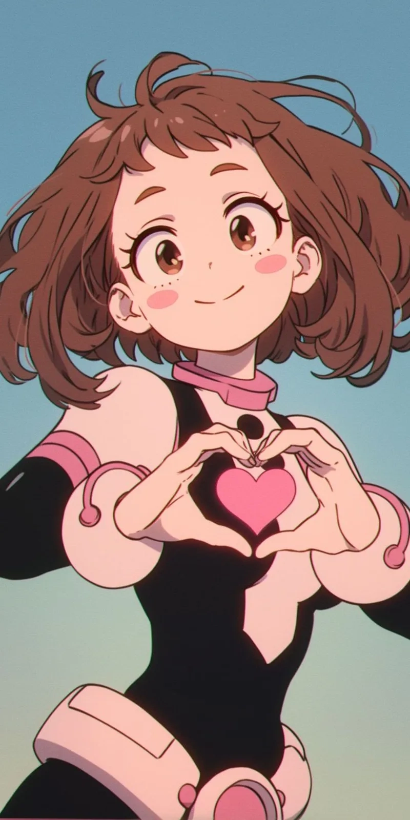 My Hero Academia Ochako mang đến hình tượng nữ anh hùng đáng yêu