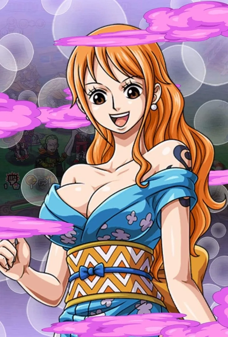 Nami One Piece Gold thể hiện sự sang trọng và tự tin đúng chất nữ cướp biển