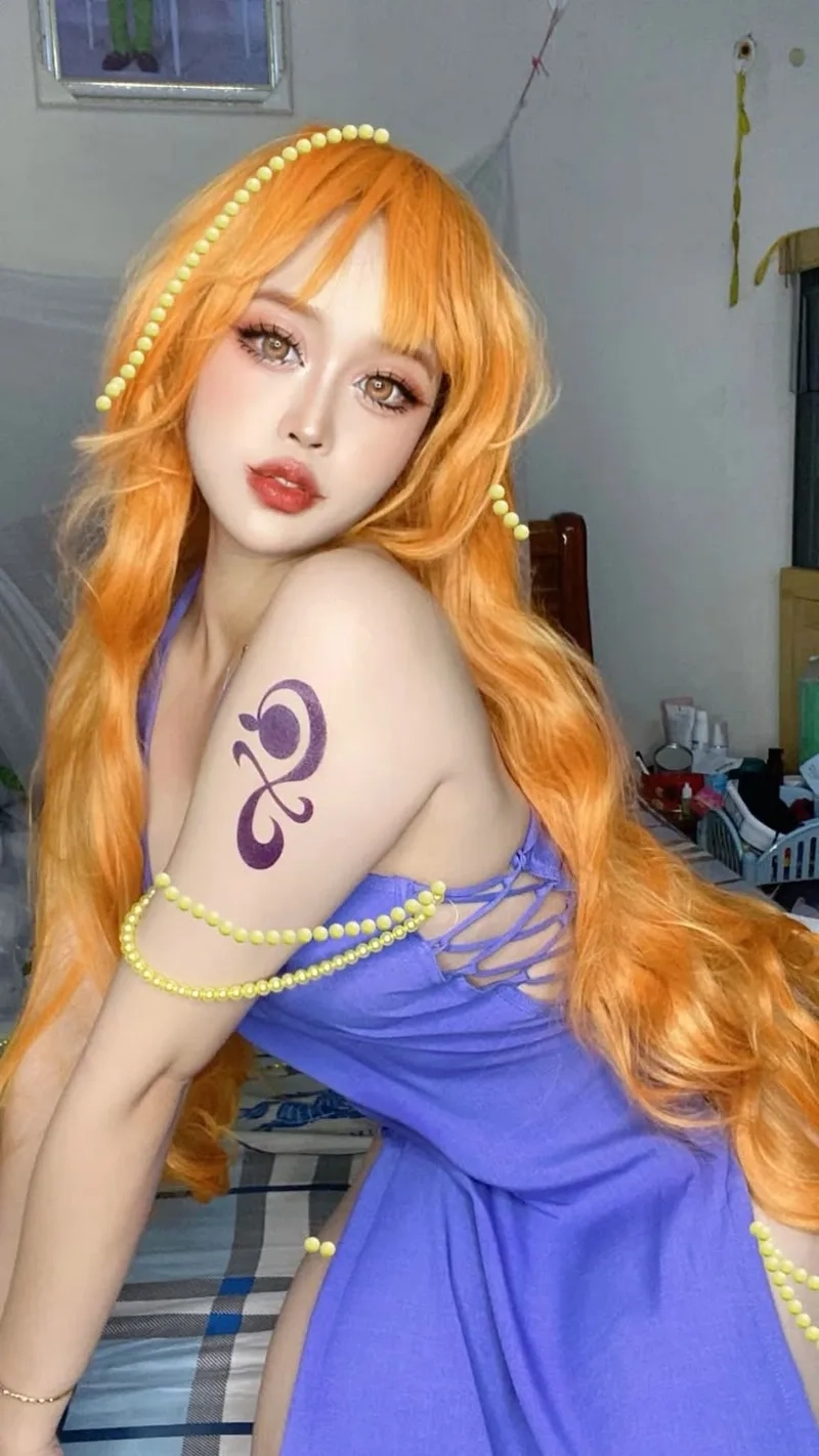 Nami wano cosplay rực rỡ thu hút mọi ánh nhìn