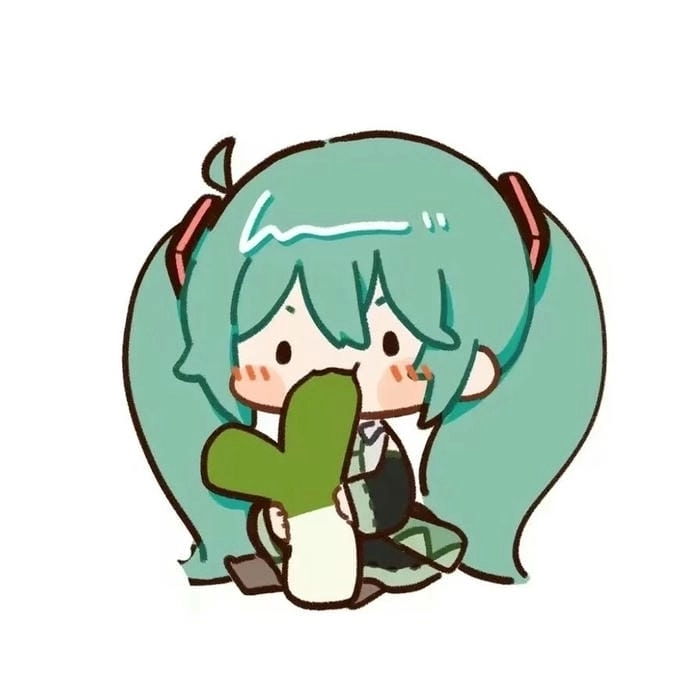 Ngắm nhìn anime cute chibi Miku khiến bạn yêu ngay từ cái nhìn đầu