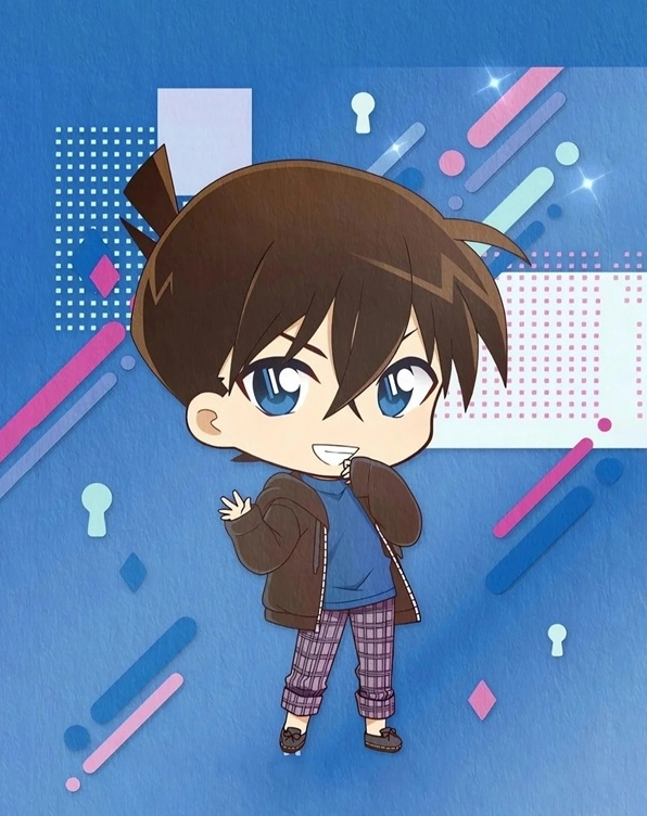 Ngắm nhìn bộ sưu tập ảnh Conan chibi cute đỉnh cao